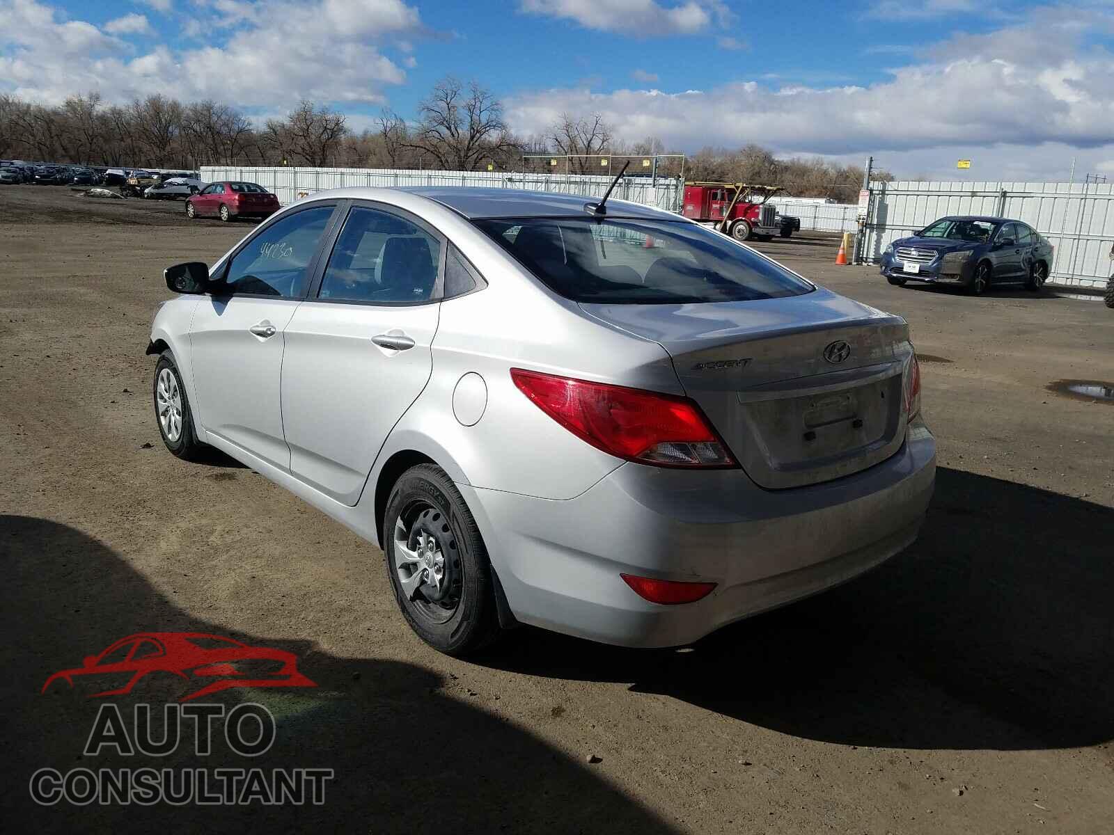 HYUNDAI ACCENT 2016 - KMHCT4AEXGU082761