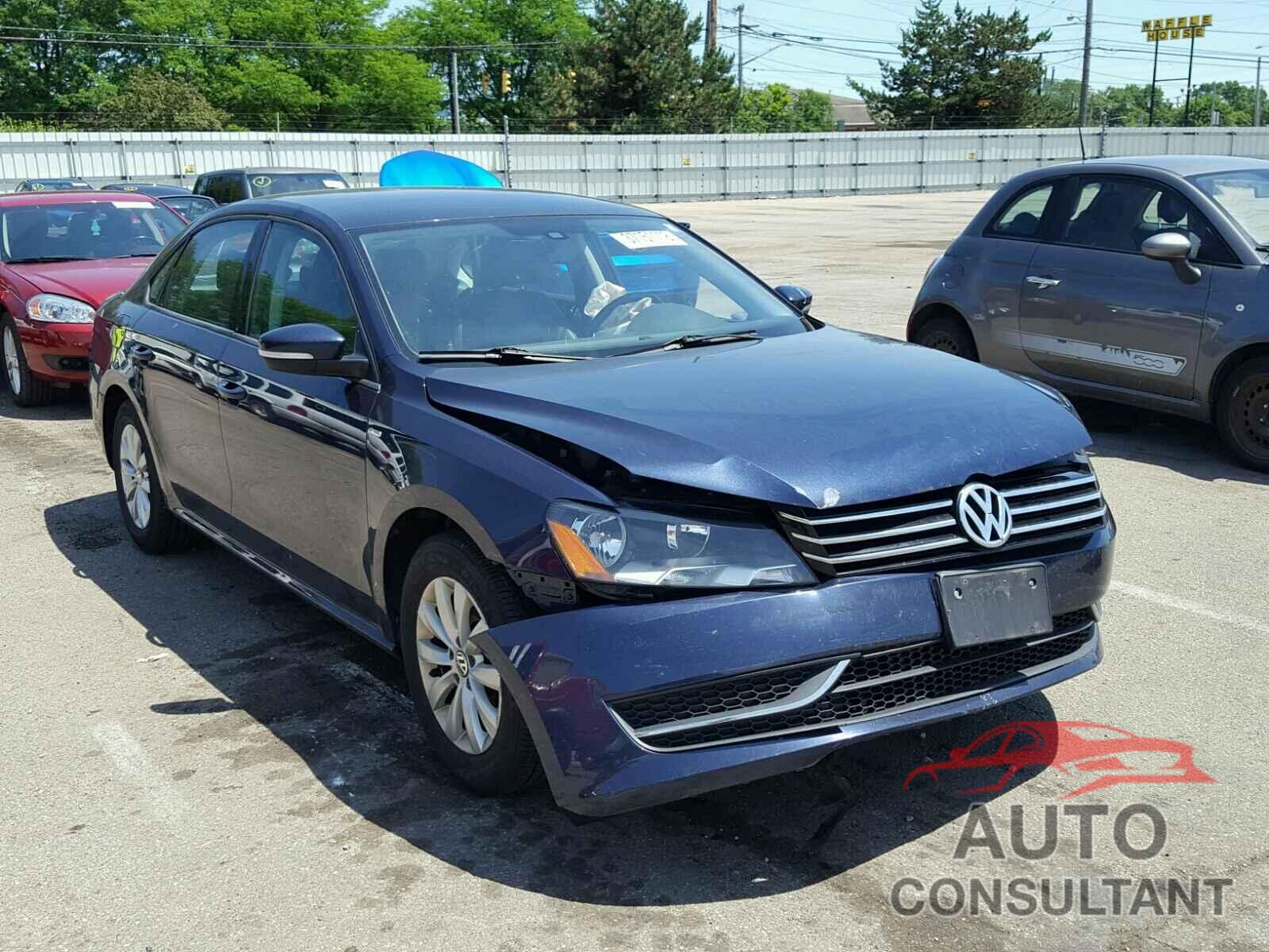 VOLKSWAGEN PASSAT 2015 - 1VWAT7A39FC090556