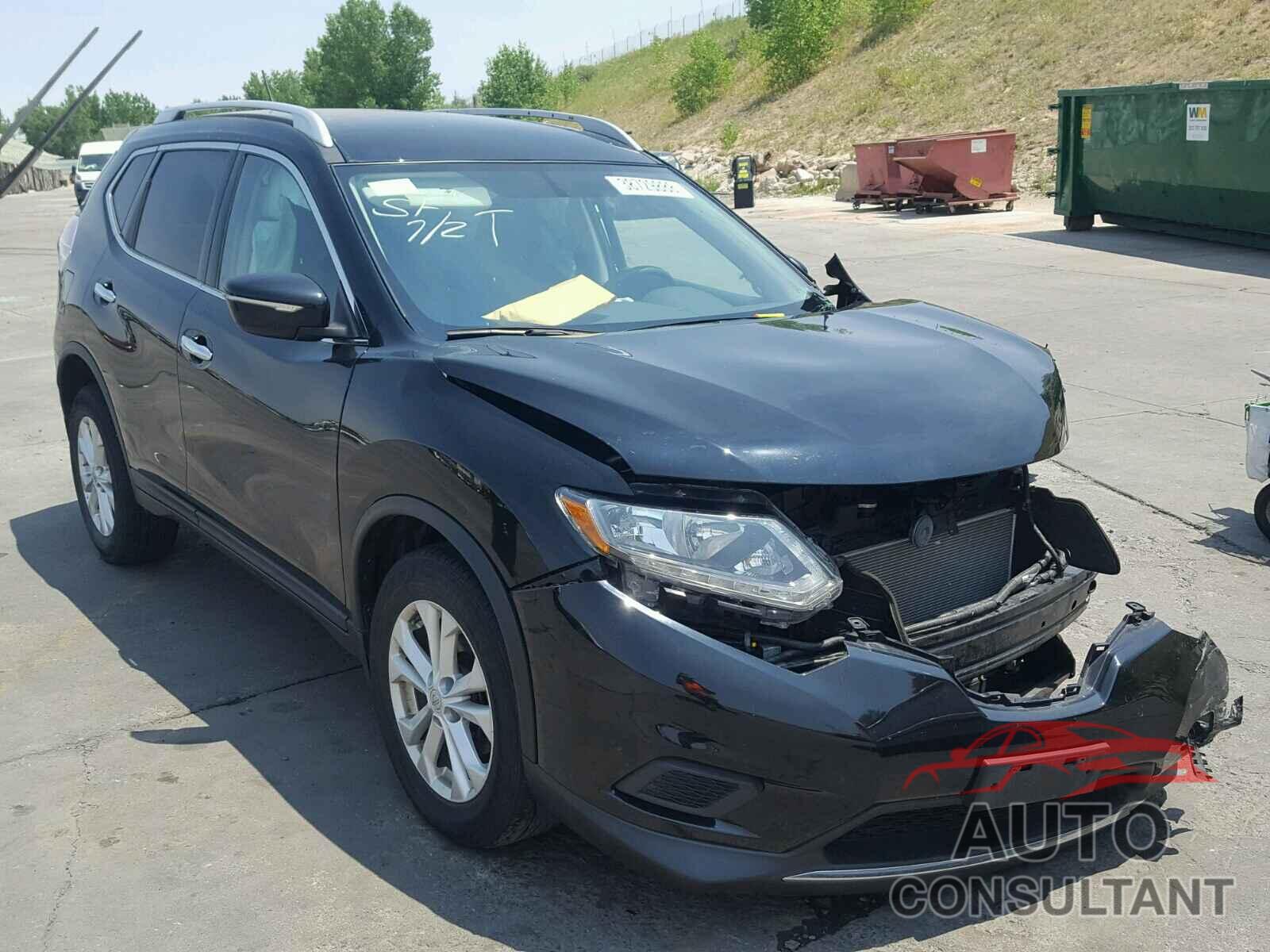 NISSAN ROGUE S 2015 - KNMAT2MV4FP556180