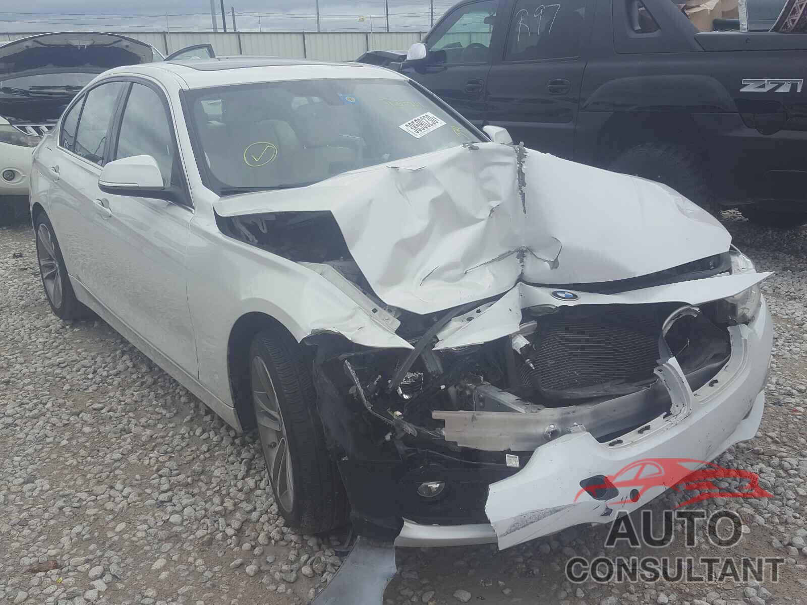 BMW 3 SERIES 2016 - WBA8E9G5XGNT81361