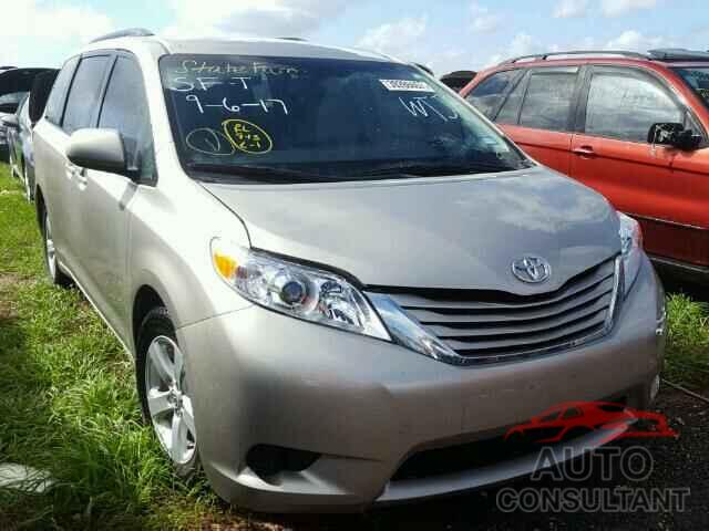 TOYOTA SIENNA 2015 - 5TDKK3DC1FS682188