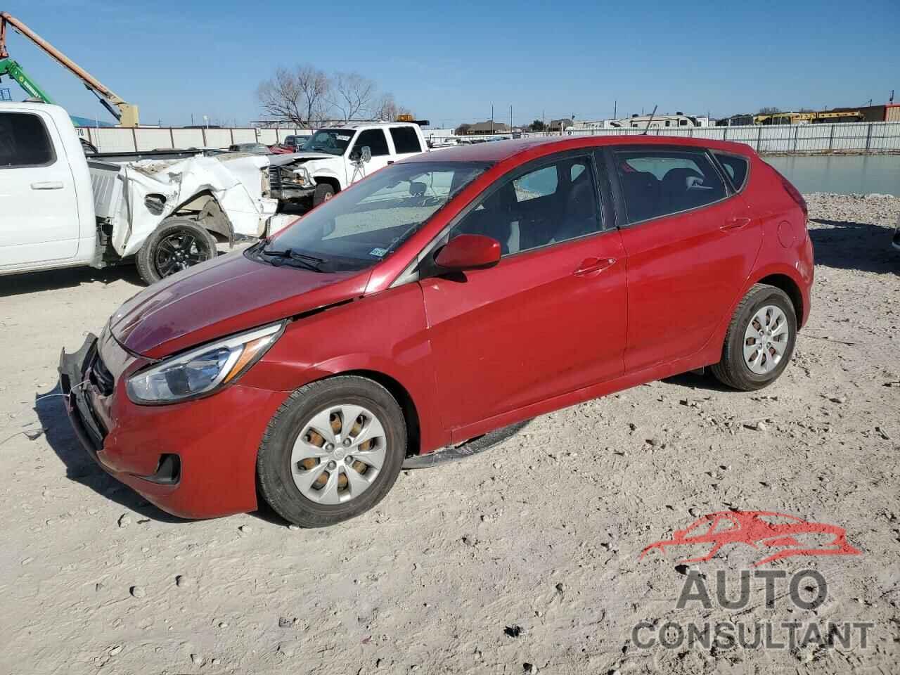 HYUNDAI ACCENT 2016 - KMHCT5AE3GU251234