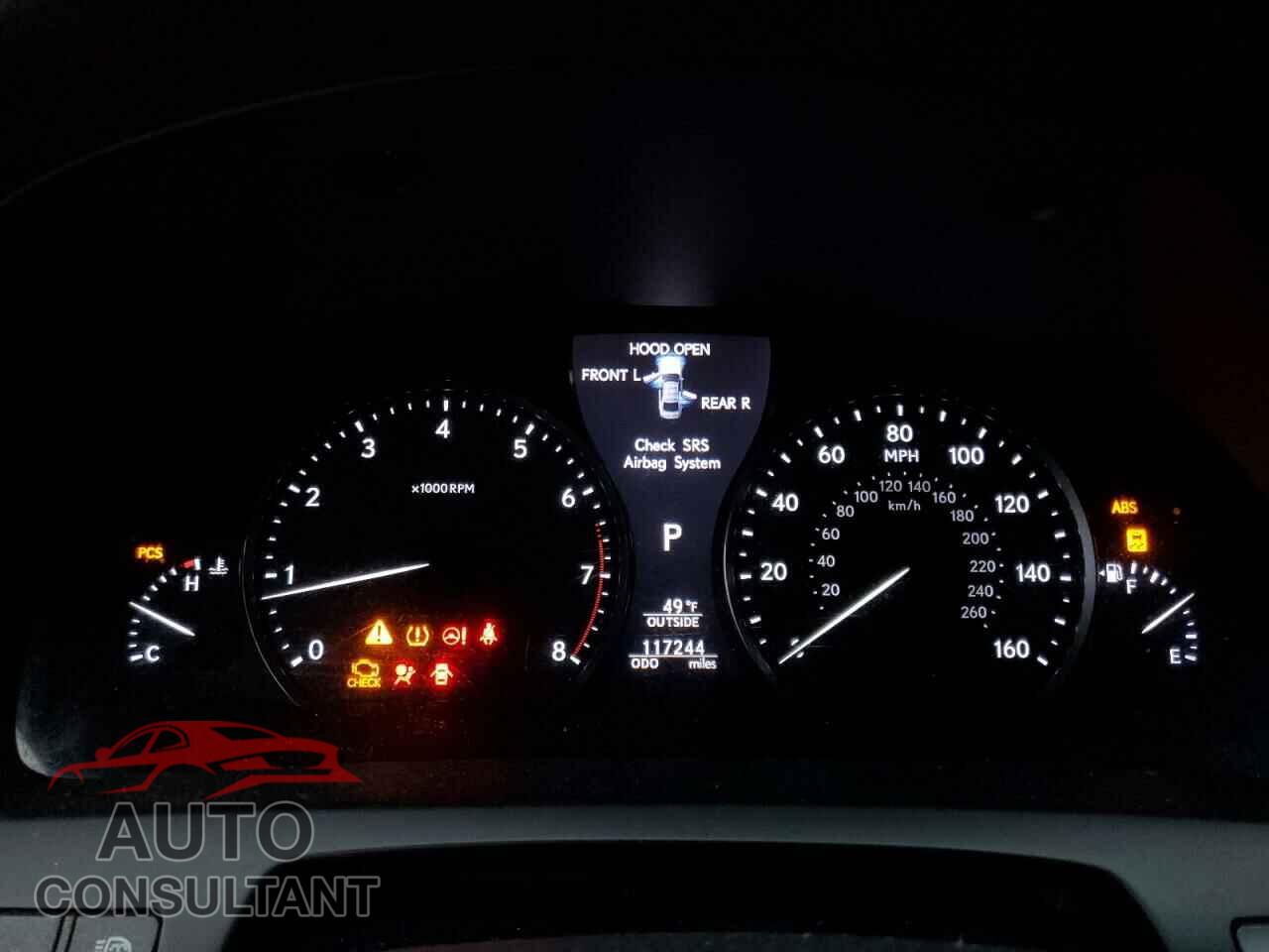 LEXUS LS460 2017 - JTHBL5EF2H5144172