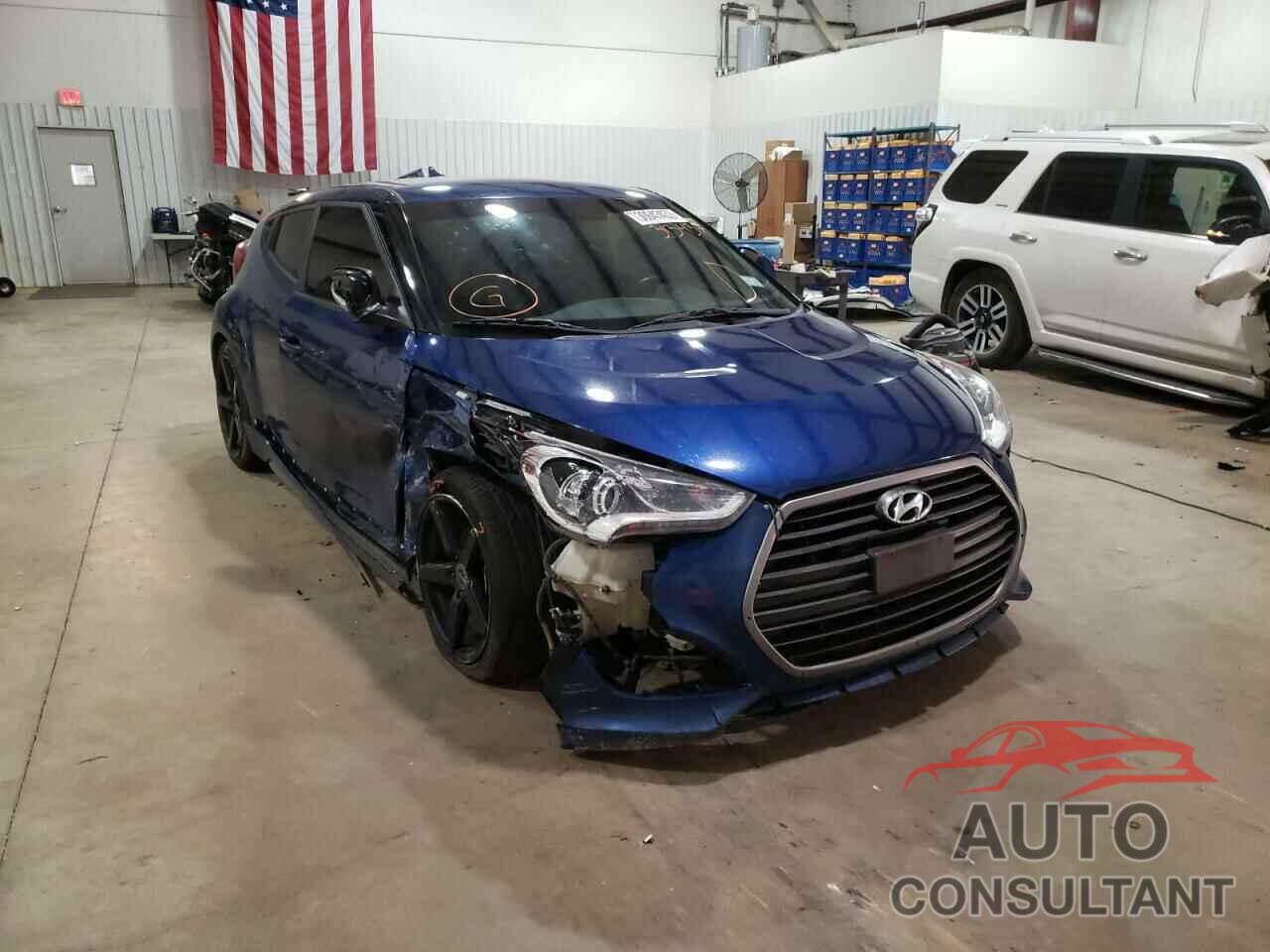 HYUNDAI VELOSTER 2017 - KMHTC6AE0HU313437