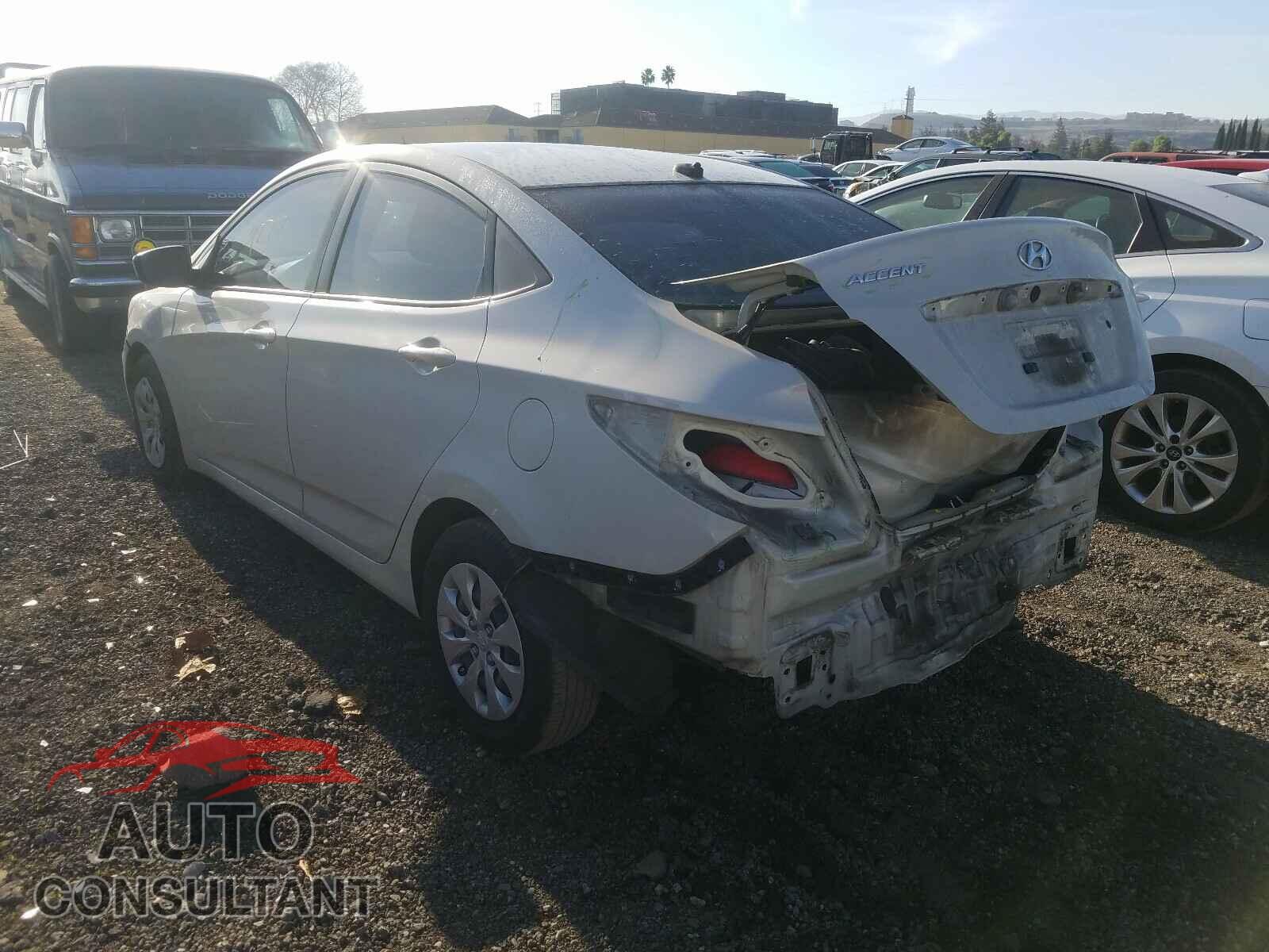 HYUNDAI ACCENT 2016 - KMHCT4AE1GU073902