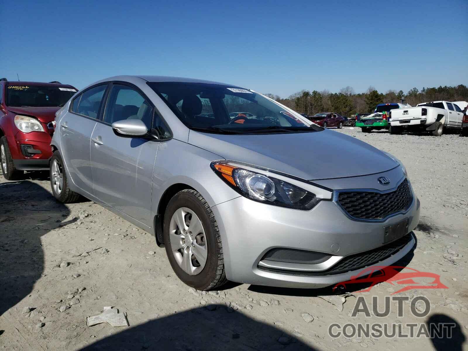 KIA FORTE 2016 - KNAFK4A68G5534257