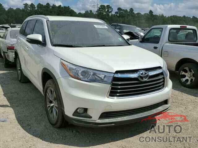 TOYOTA HIGHLANDER 2015 - 5TDKKRFH9FS086032