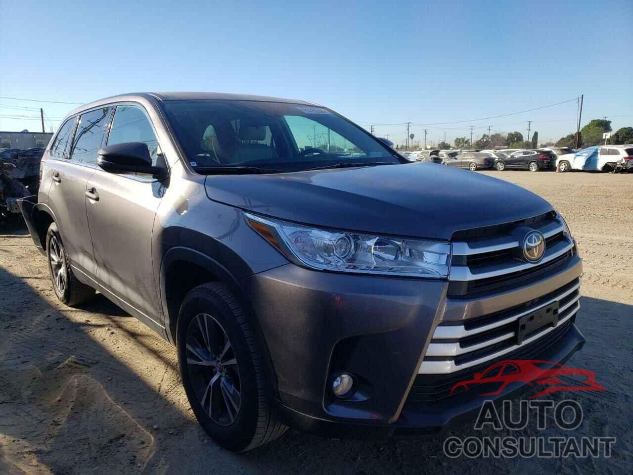 TOYOTA HIGHLANDER 2019 - 5TDZZRFH9KS364366