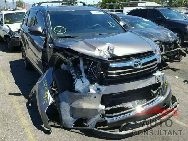 TOYOTA HIGHLANDER 2016 - 5TDKKRFH4GS135090