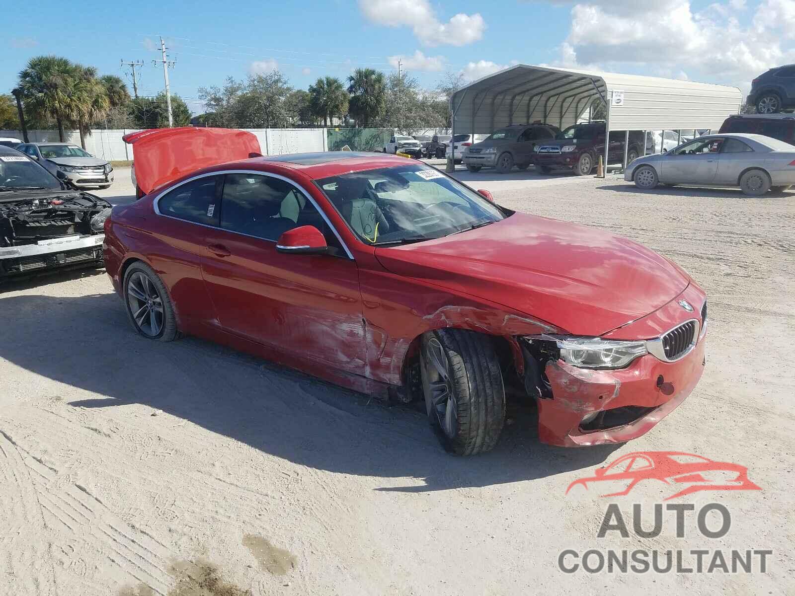 BMW 4 SERIES 2016 - WBA3R1C53GK529471