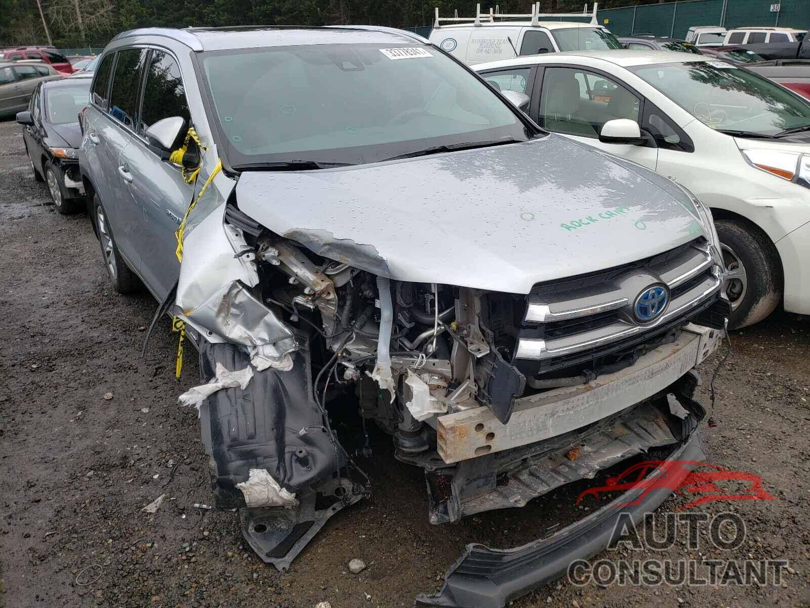 TOYOTA HIGHLANDER 2017 - 5TDDGRFH4HS035258