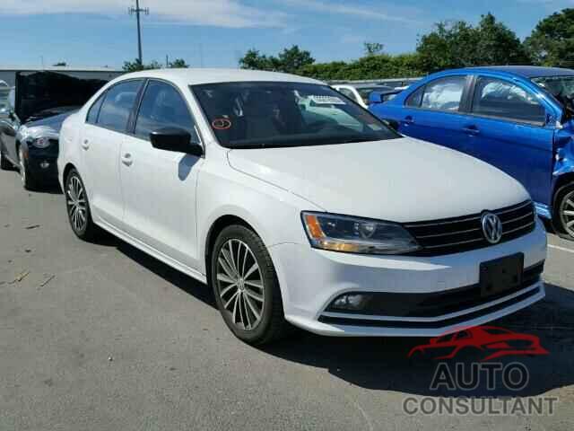VOLKSWAGEN JETTA 2016 - 3VW2B7AJ5HM298487
