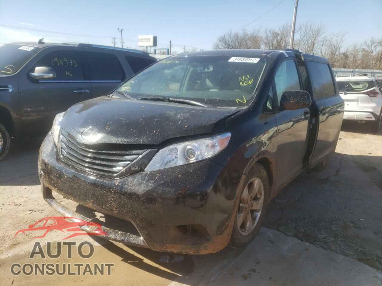 TOYOTA SIENNA 2017 - 5TDKZ3DC2HS766616