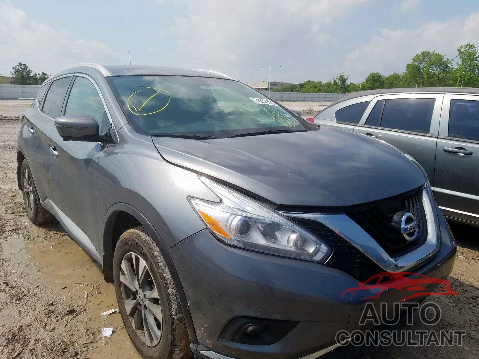 NISSAN MURANO 2017 - 5TDKZ3DC0KS012962