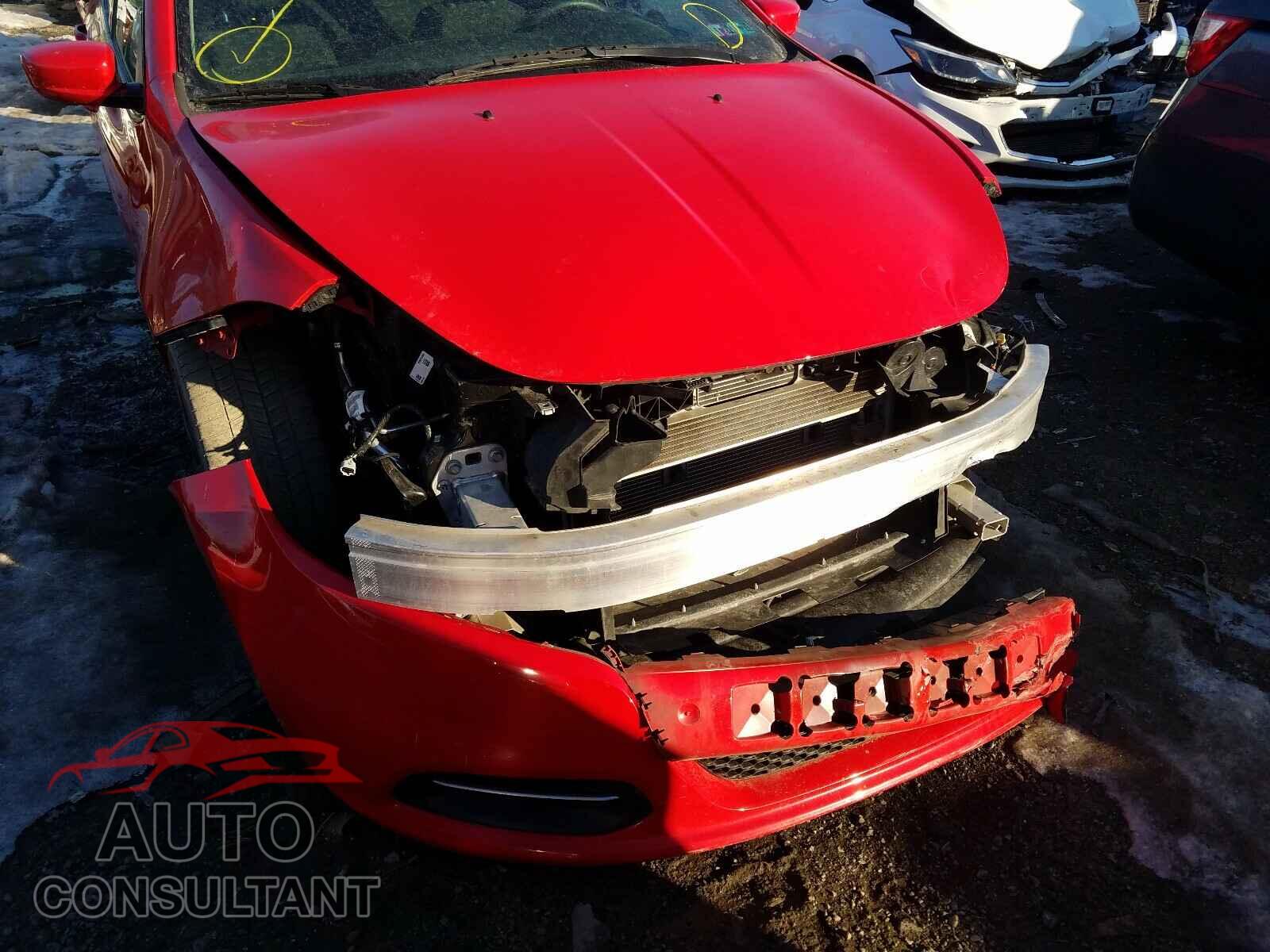 DODGE DART 2016 - 1C3CDFAA5GD645620