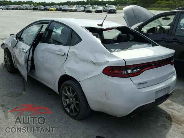 DODGE DART 2015 - 1C3CDFBB0FD142454