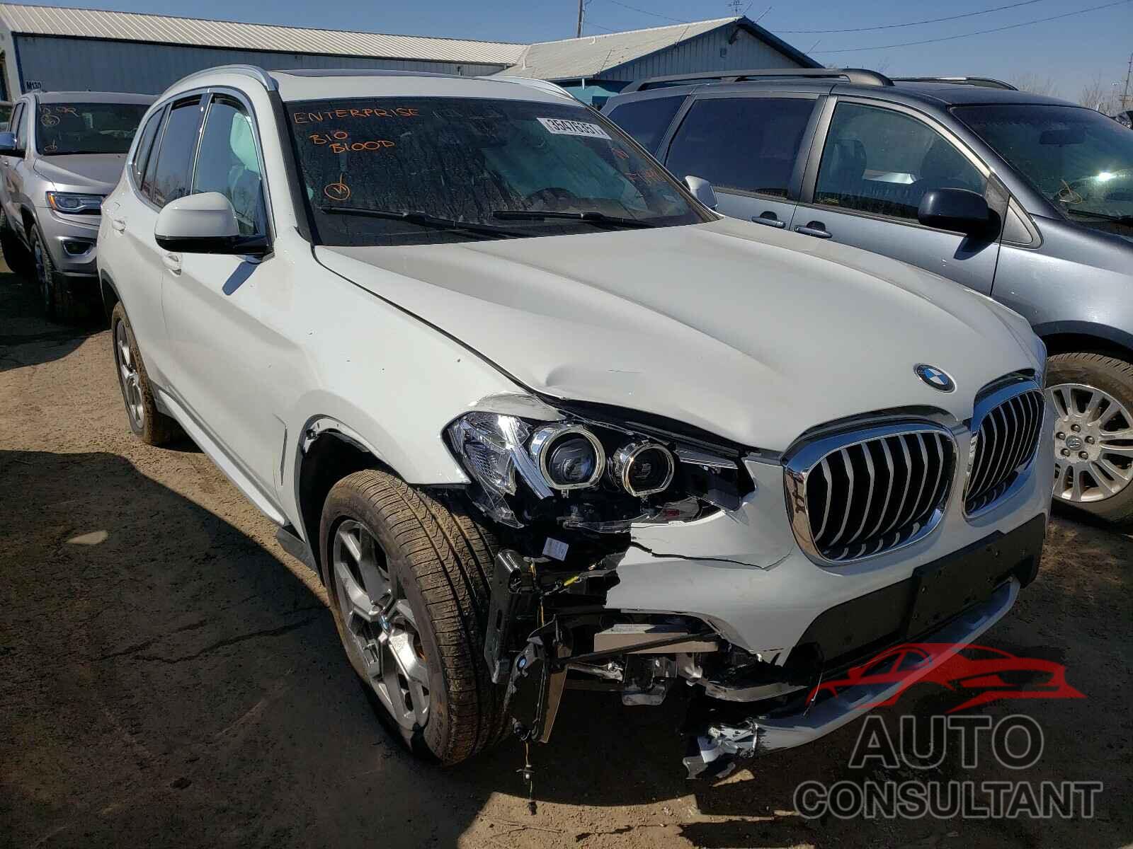 BMW X3 2021 - 5UXTY5C02M9F11498