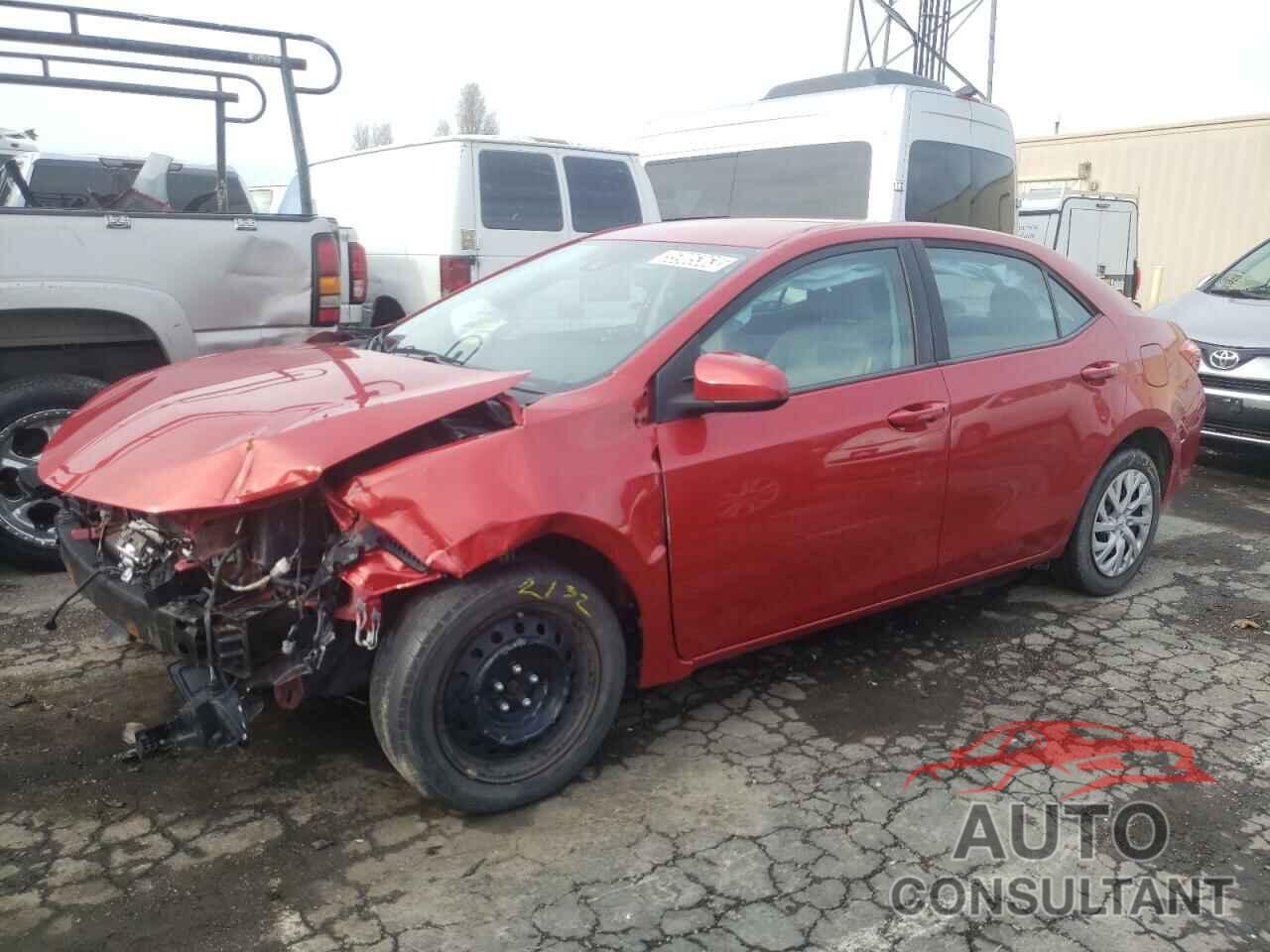 TOYOTA COROLLA 2019 - 5YFBURHE7KP926972