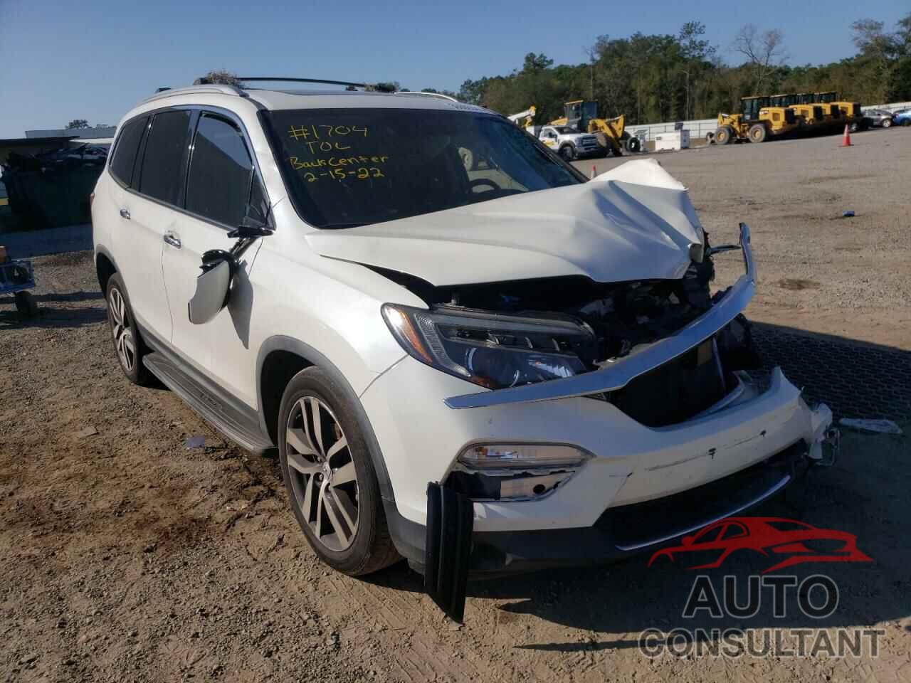 HONDA PILOT 2016 - 5FNYF6H90GB025807