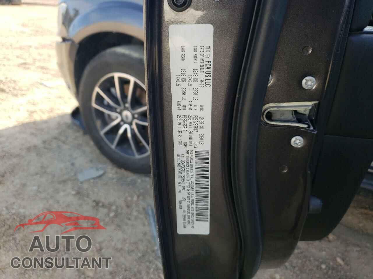 DODGE JOURNEY 2018 - 3C4PDCAB1JT520541