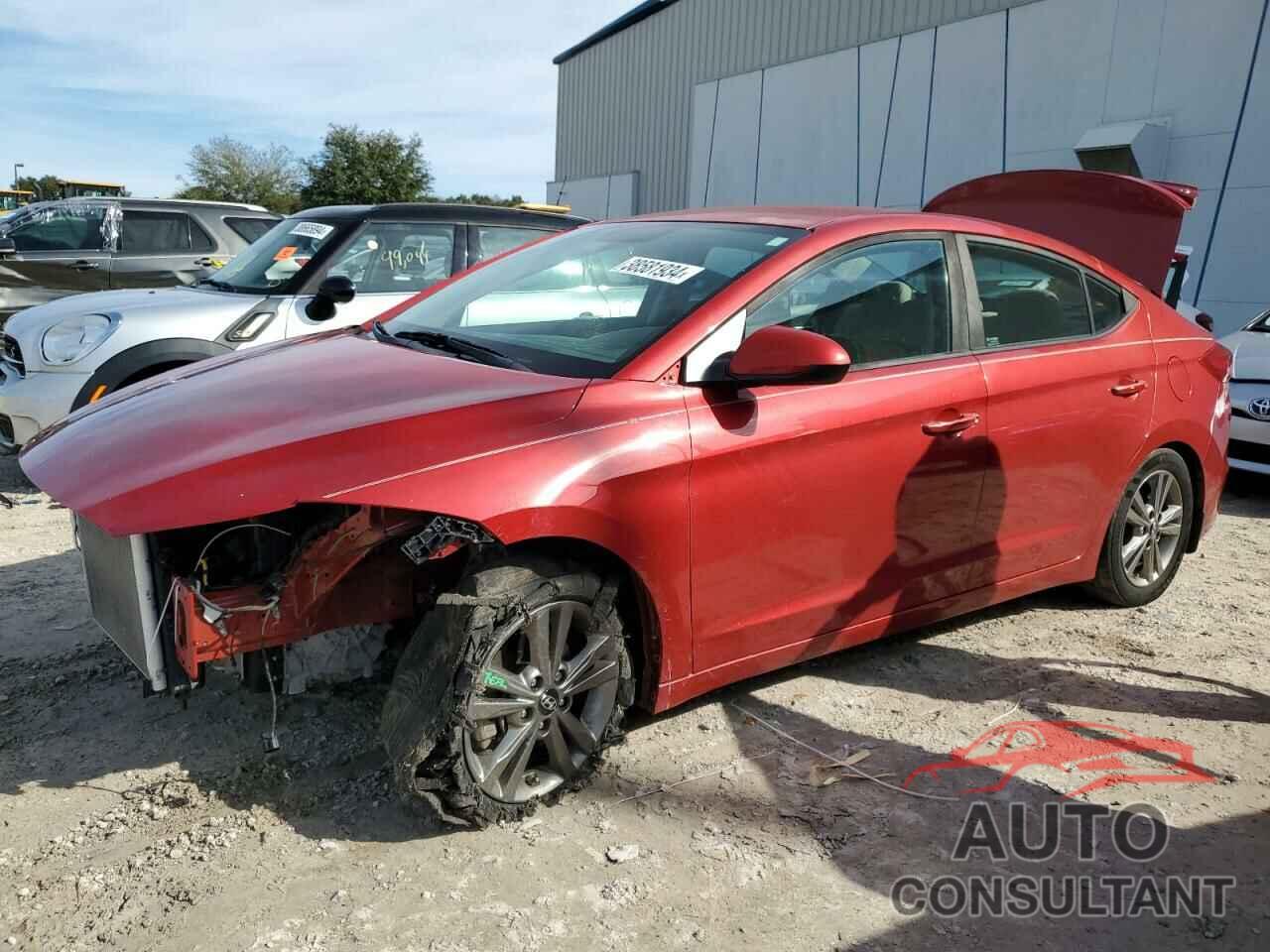 HYUNDAI ELANTRA 2018 - 5NPD84LF4JH346042