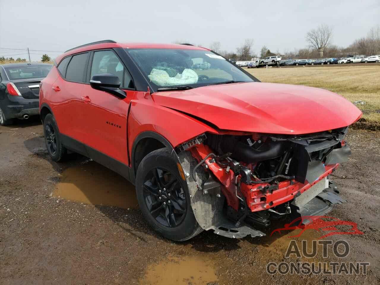 CHEVROLET BLAZER 2021 - 3GNKBBRA8MS564382