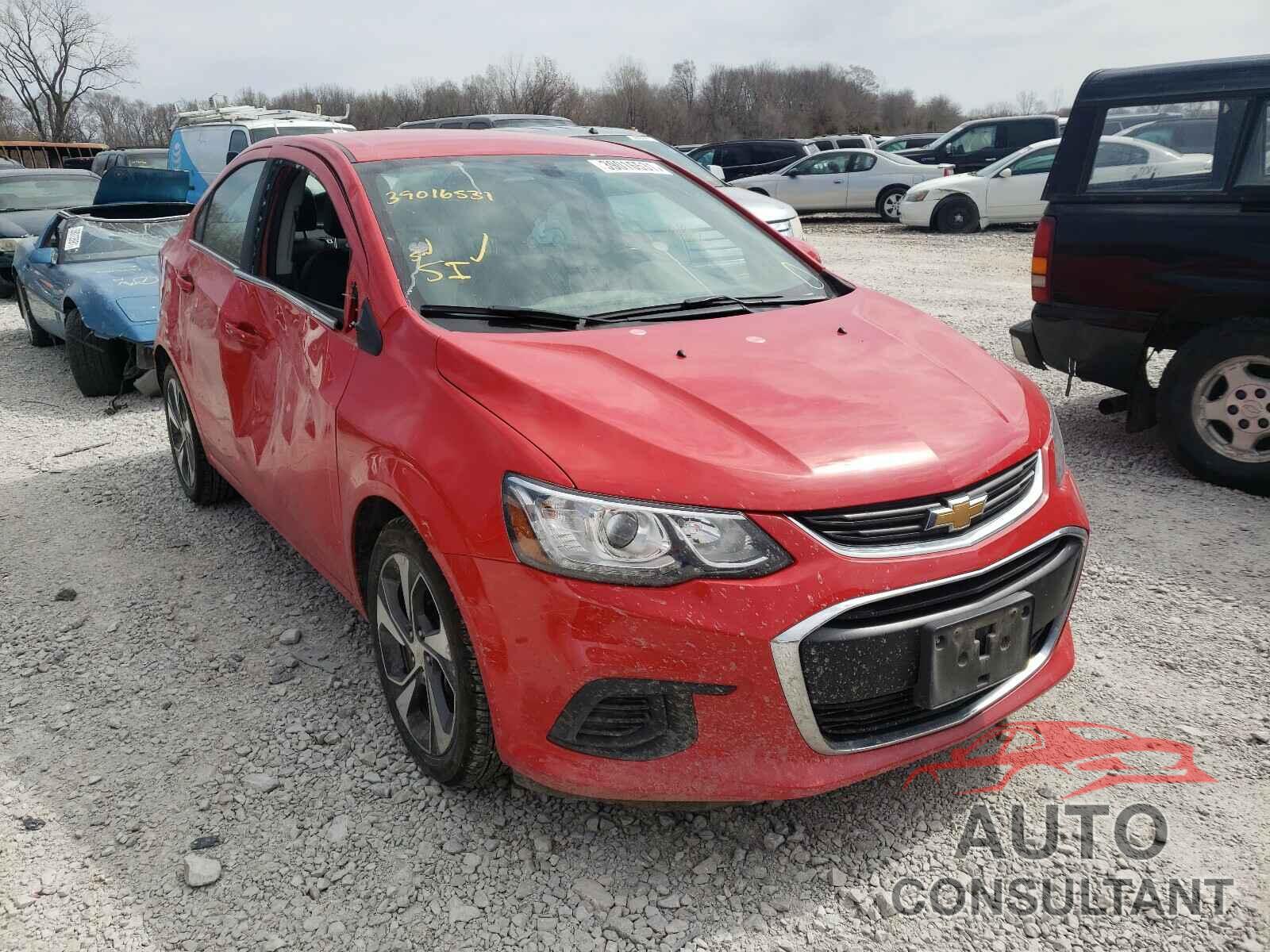 CHEVROLET SONIC 2017 - 1G1JF5SBXH4129620