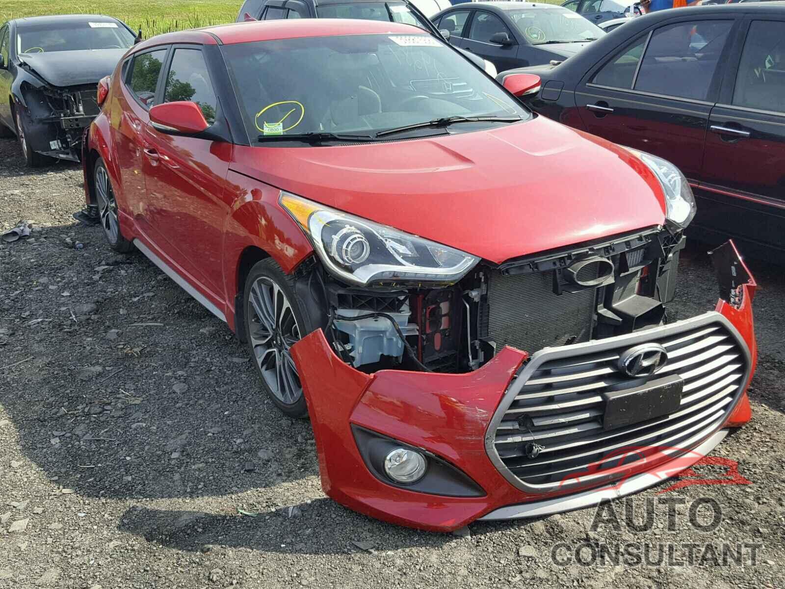 HYUNDAI VELOSTER 2016 - KMHTC6AEXGU271826