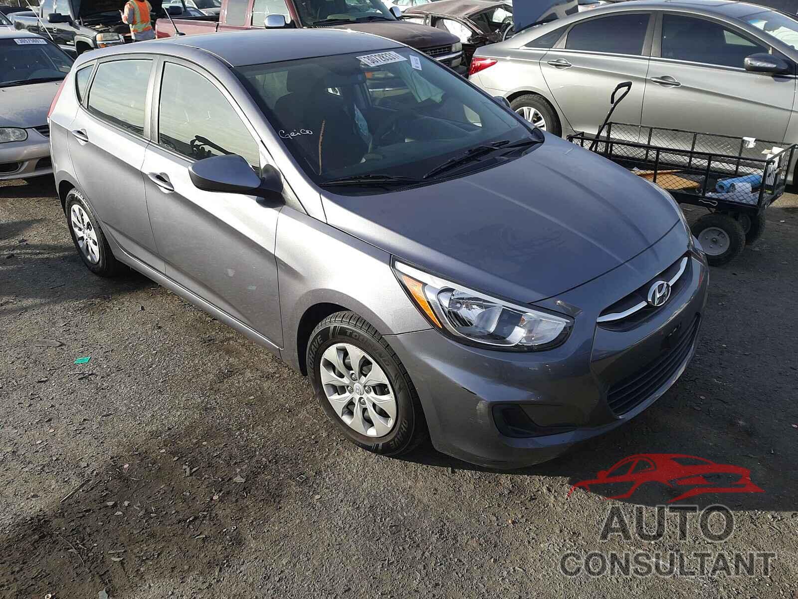 HYUNDAI ACCENT 2016 - KMHCT5AE3GU280412