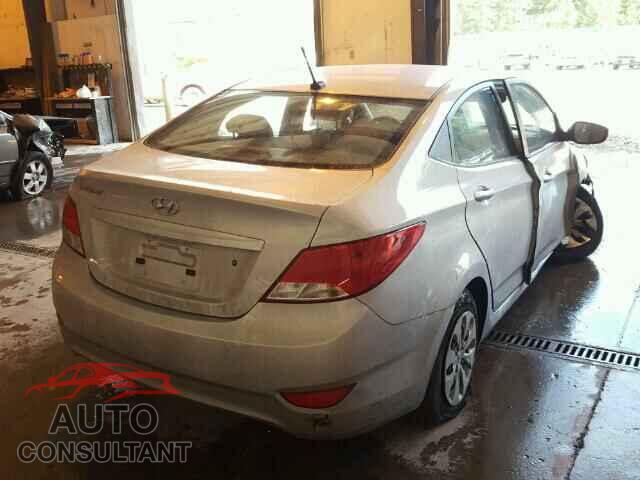 HYUNDAI ACCENT 2016 - JTDS4RCE5LJ031817