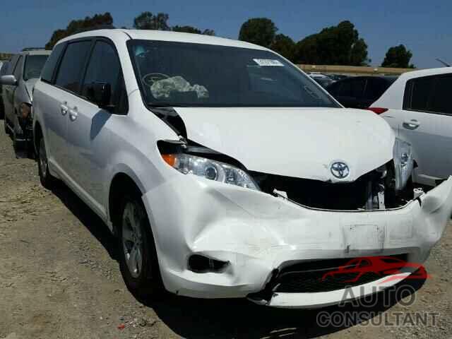 TOYOTA SIENNA 2015 - 5TDKK3DC9FS581450