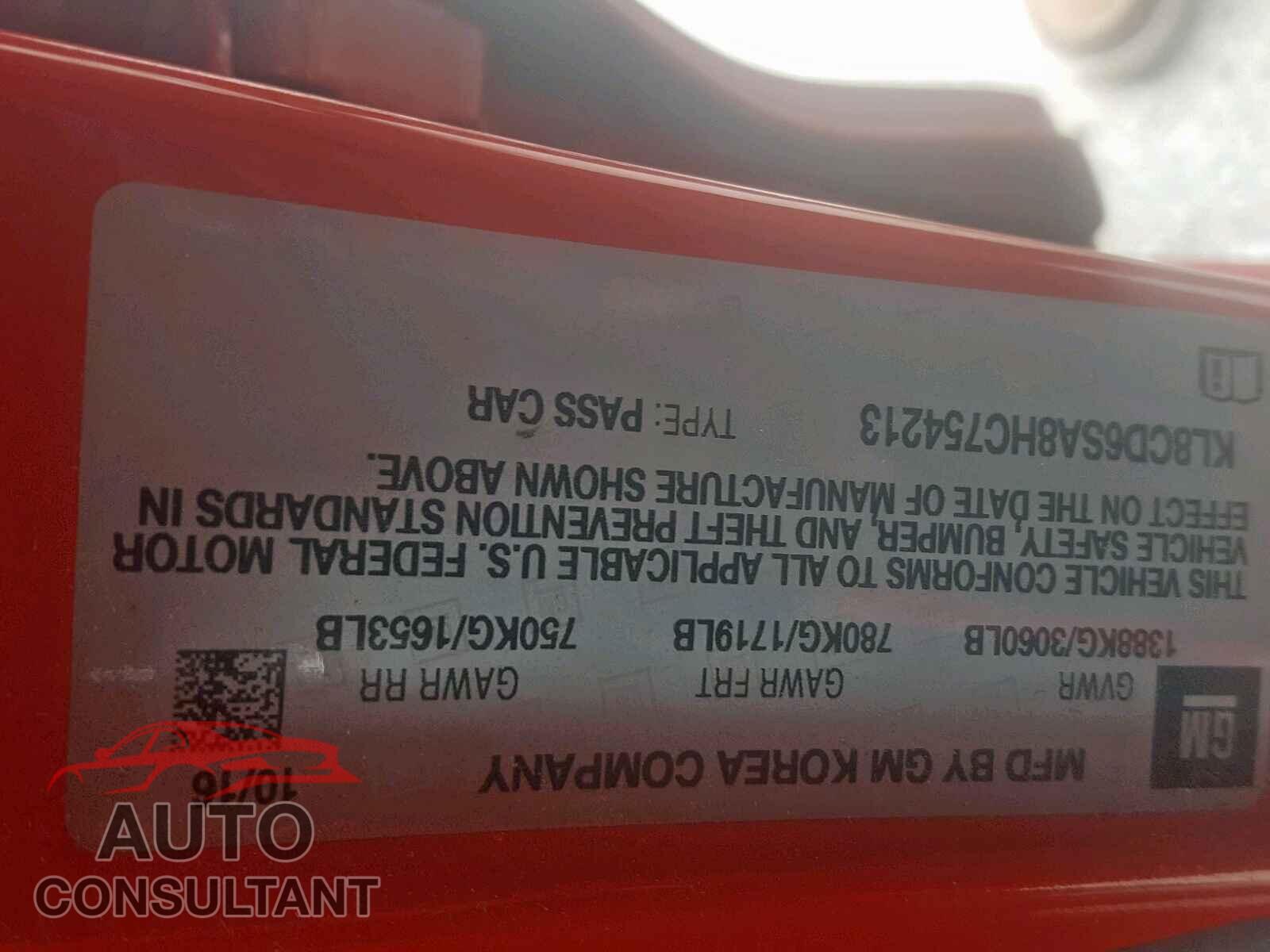 CHEVROLET SPARK 2017 - JF2GTHMC4MH290227