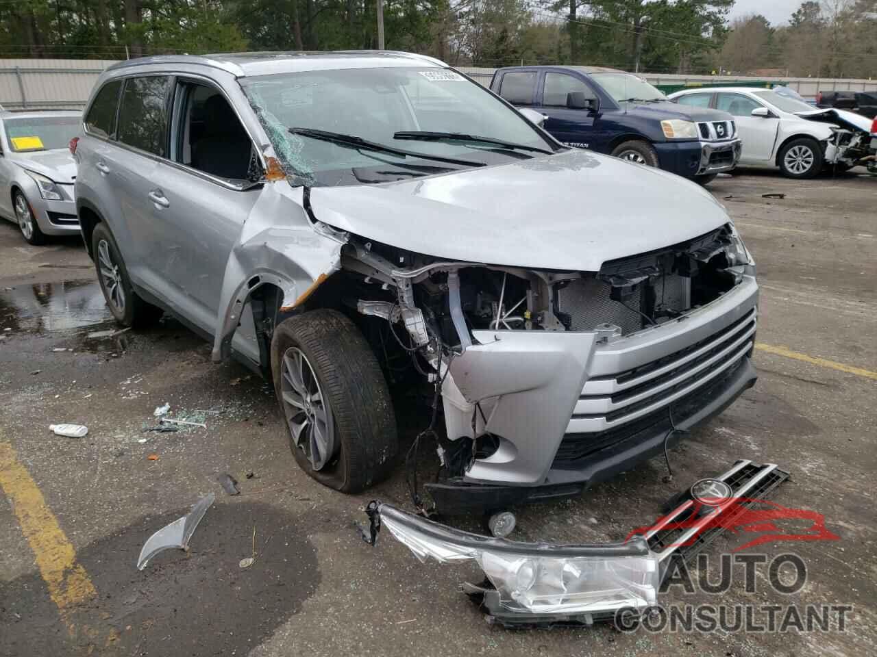 TOYOTA HIGHLANDER 2019 - 5TDKZRFH6KS572304