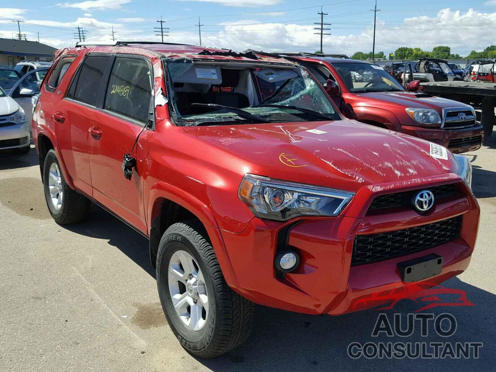 TOYOTA 4RUNNER 2016 - JTEBU5JR6G5335974