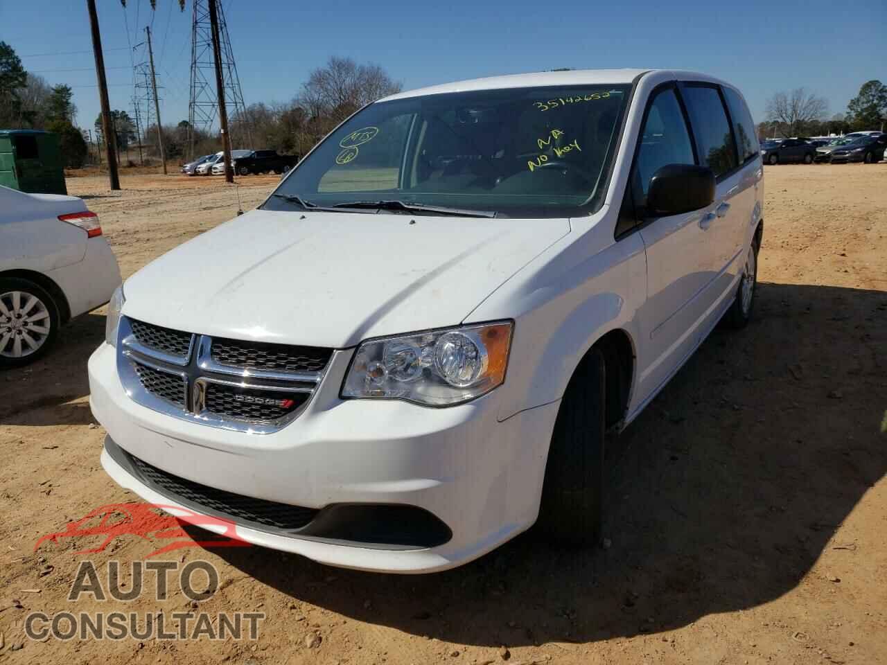 DODGE GRAND CARA 2016 - 2C4RDGBG2GR160928