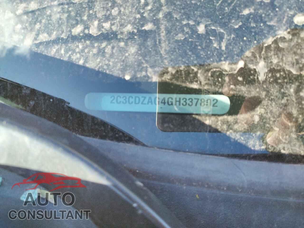 DODGE CHALLENGER 2016 - 2C3CDZAG4GH337802
