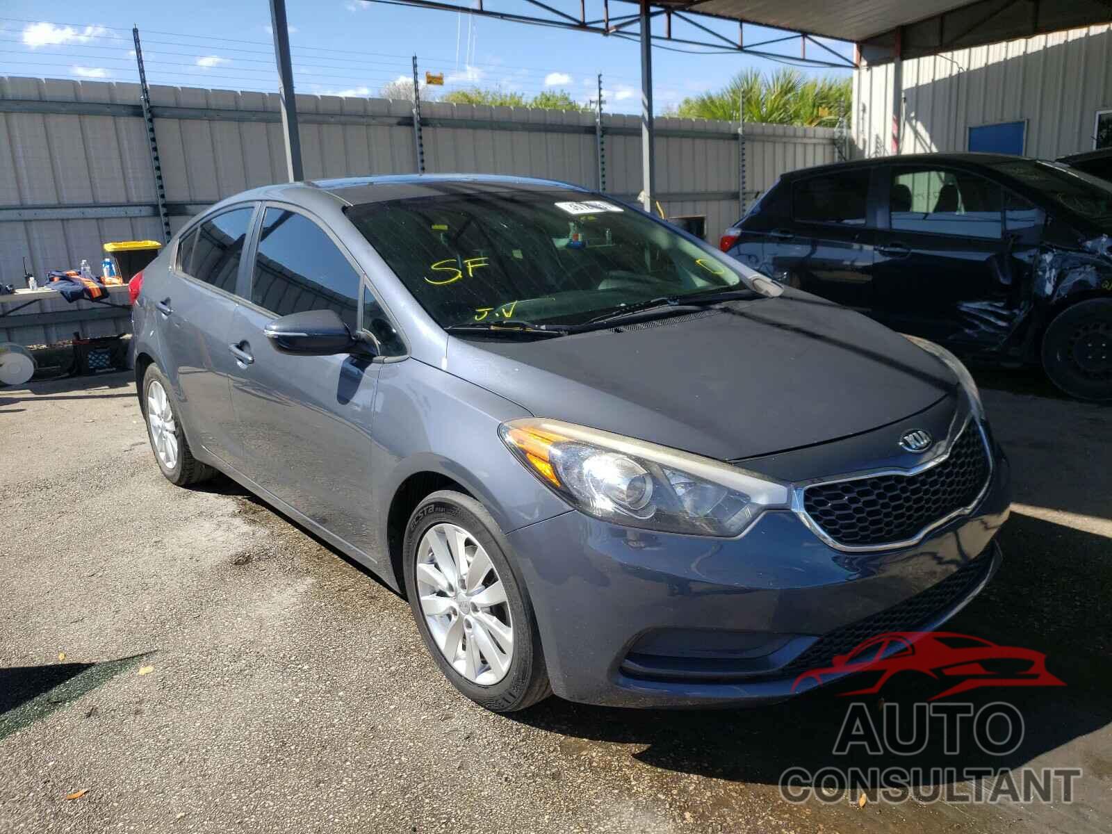 KIA FORTE 2016 - KNAFX4A66G5553066