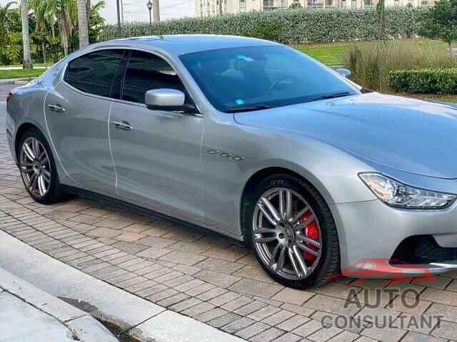 MASERATI ALL MODELS 2016 - ZAM57RTA2G1177143