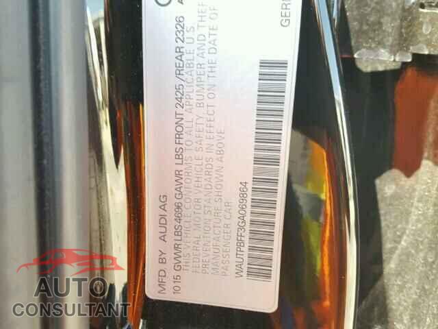 AUDI A3 2016 - WAUTPBFF3GA069864