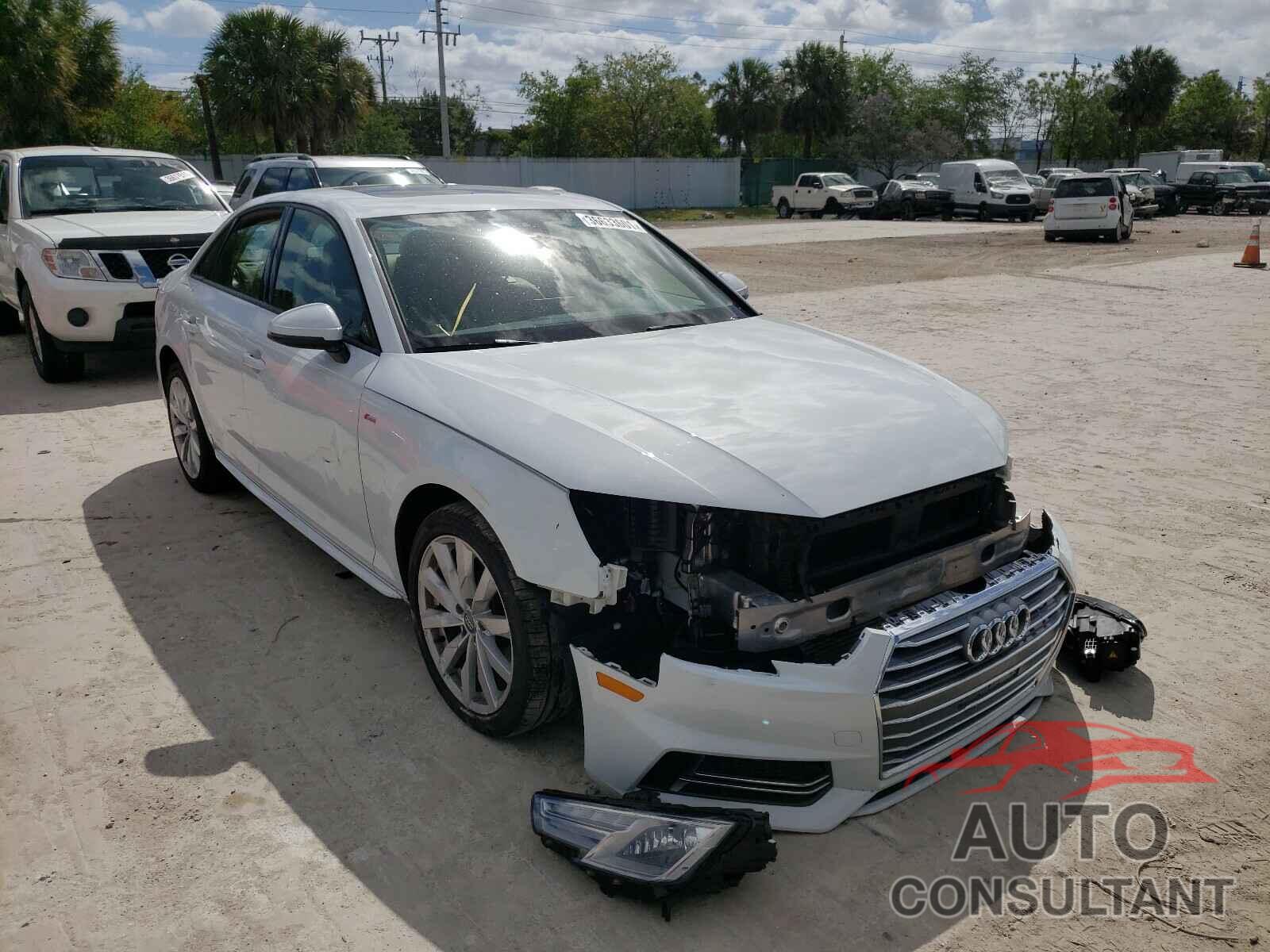 AUDI A4 2018 - WAUKMAF45JA208395