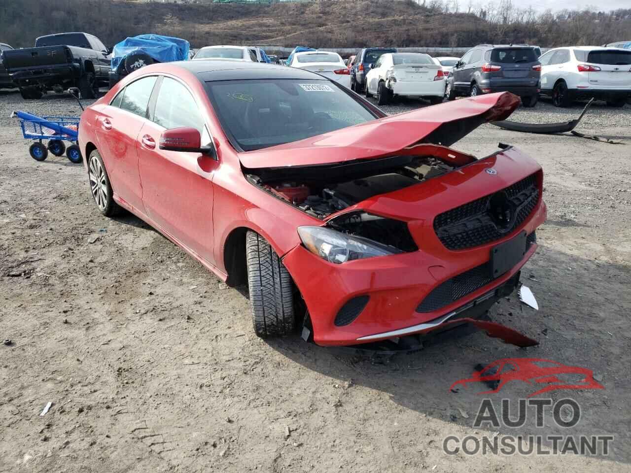 MERCEDES-BENZ CLA-CLASS 2018 - WDDSJ4GB3JN635308