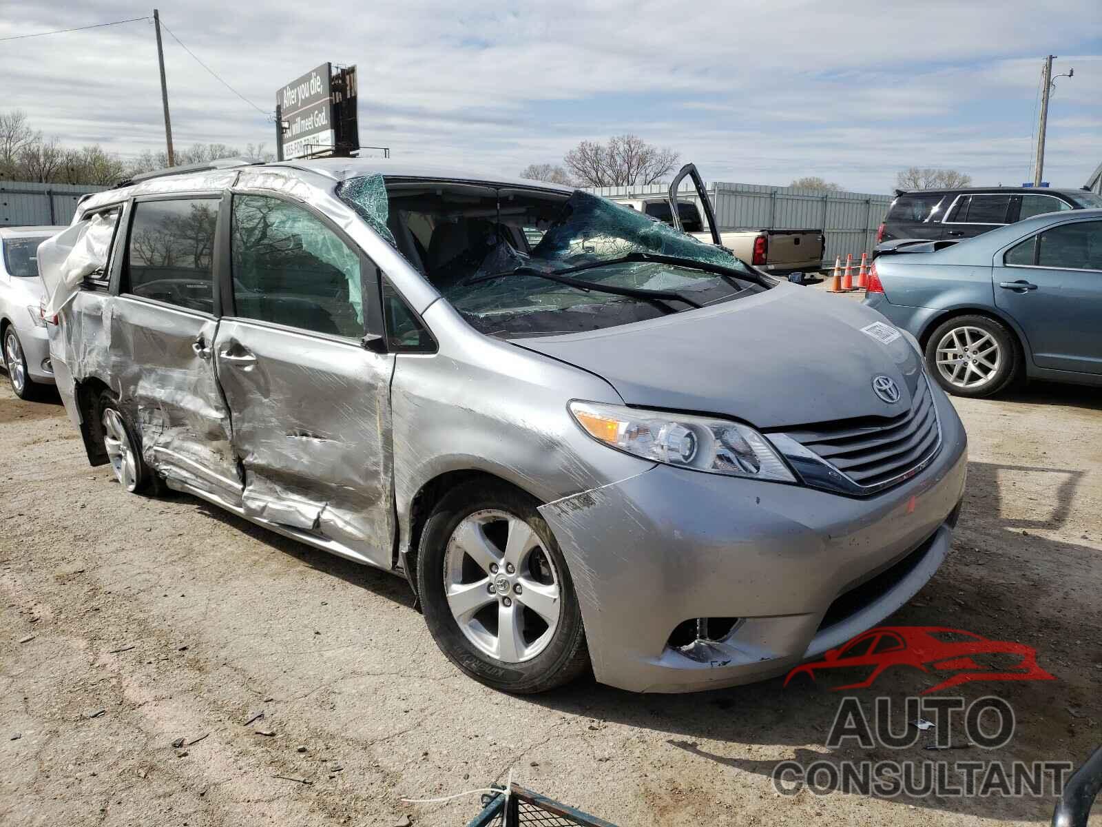 TOYOTA SIENNA 2017 - 5TDKZ3DC6HS800685