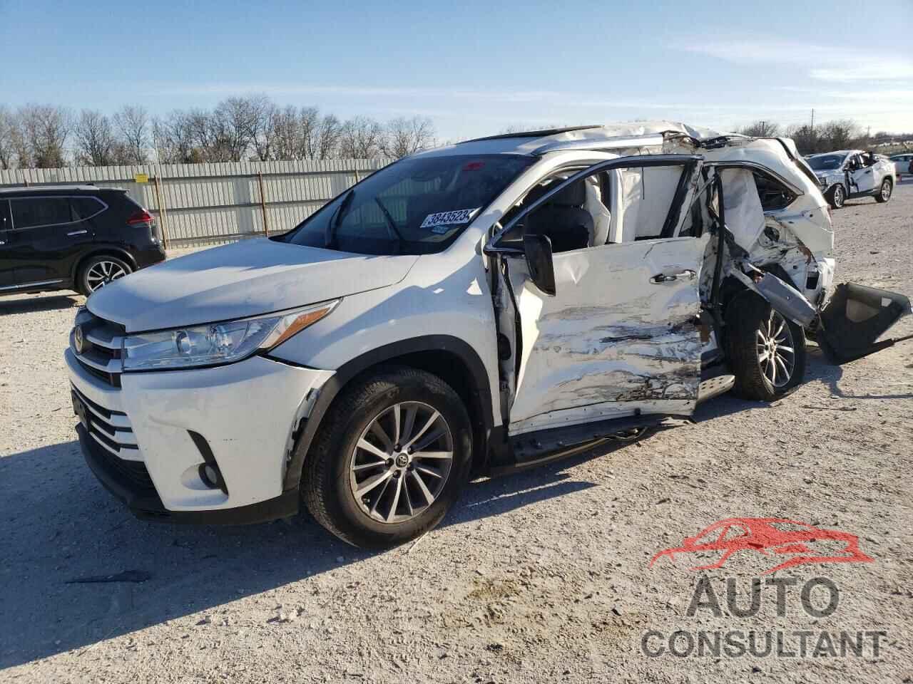 TOYOTA HIGHLANDER 2019 - 5TDKZRFH4KS311379