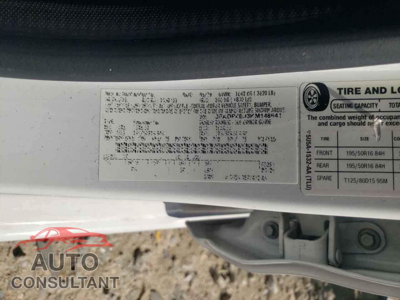FORD FIESTA 2019 - 3FADP4EJ3KM148641