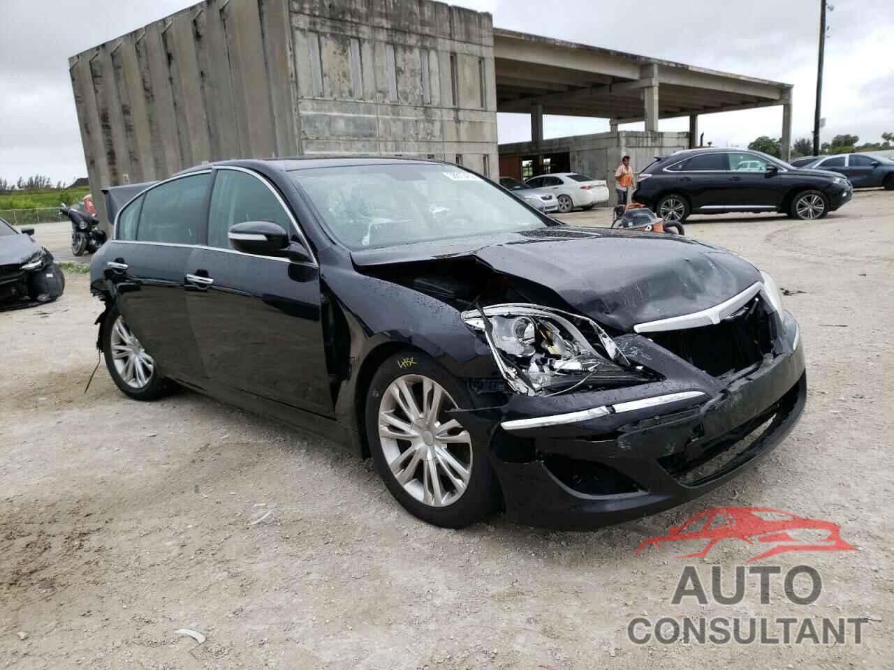 HYUNDAI GENESIS 2013 - KMHGC4DD2DU221085
