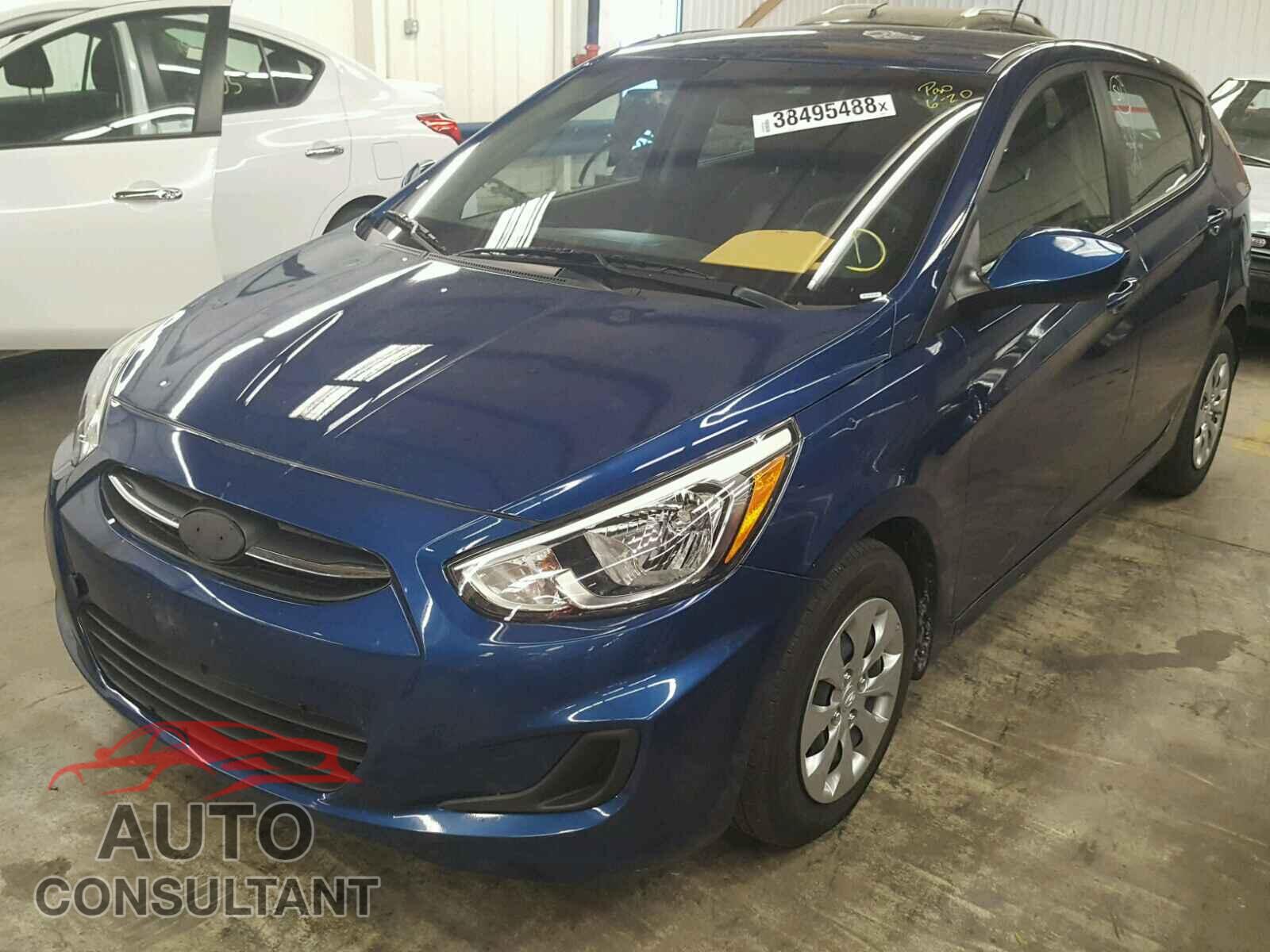HYUNDAI ACCENT 2017 - KMHCT5AE8HU325202