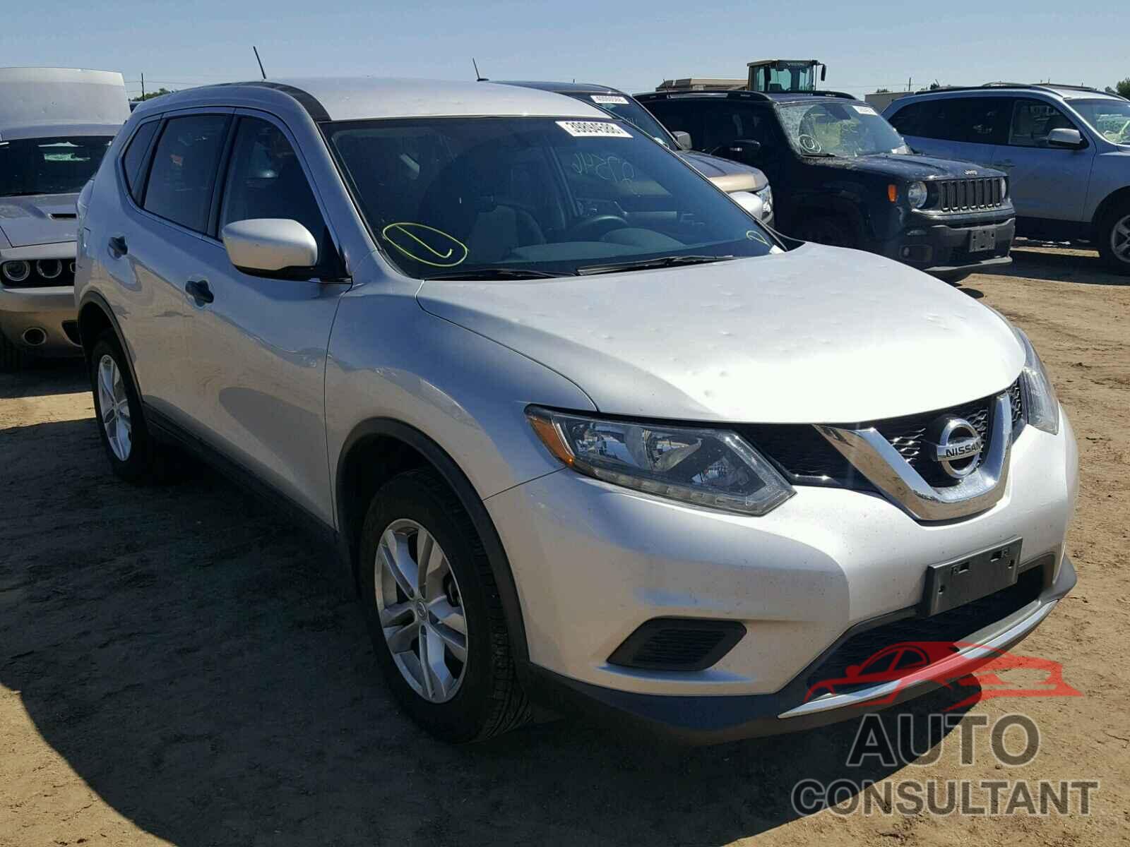 NISSAN ROGUE S 2016 - KNMAT2MV4GP645328