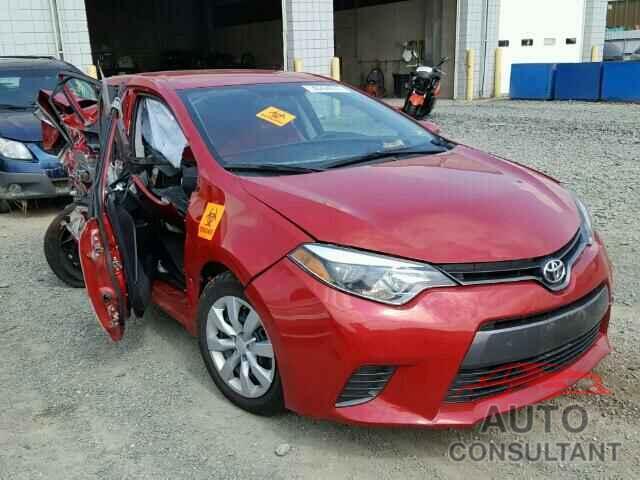 TOYOTA COROLLA 2015 - 2T1BURHE4FC398491