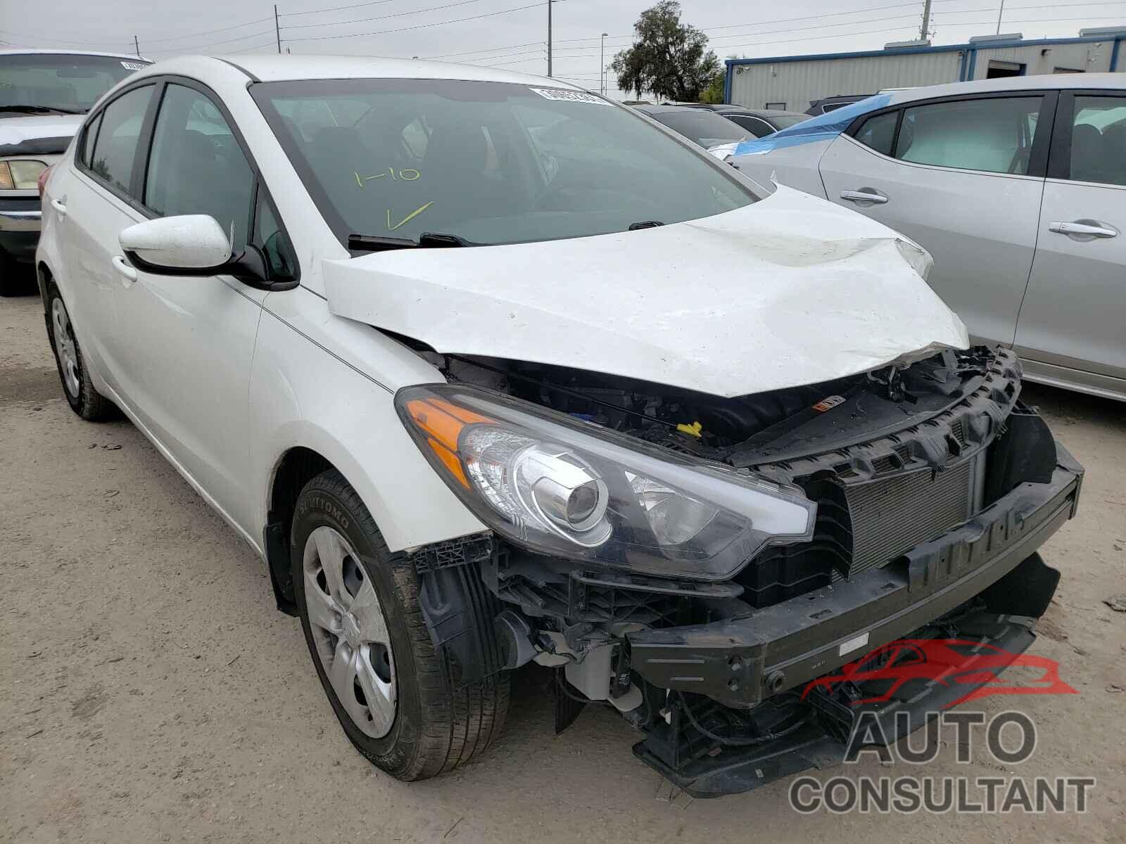 KIA FORTE 2016 - KNAFK4A68G5619423