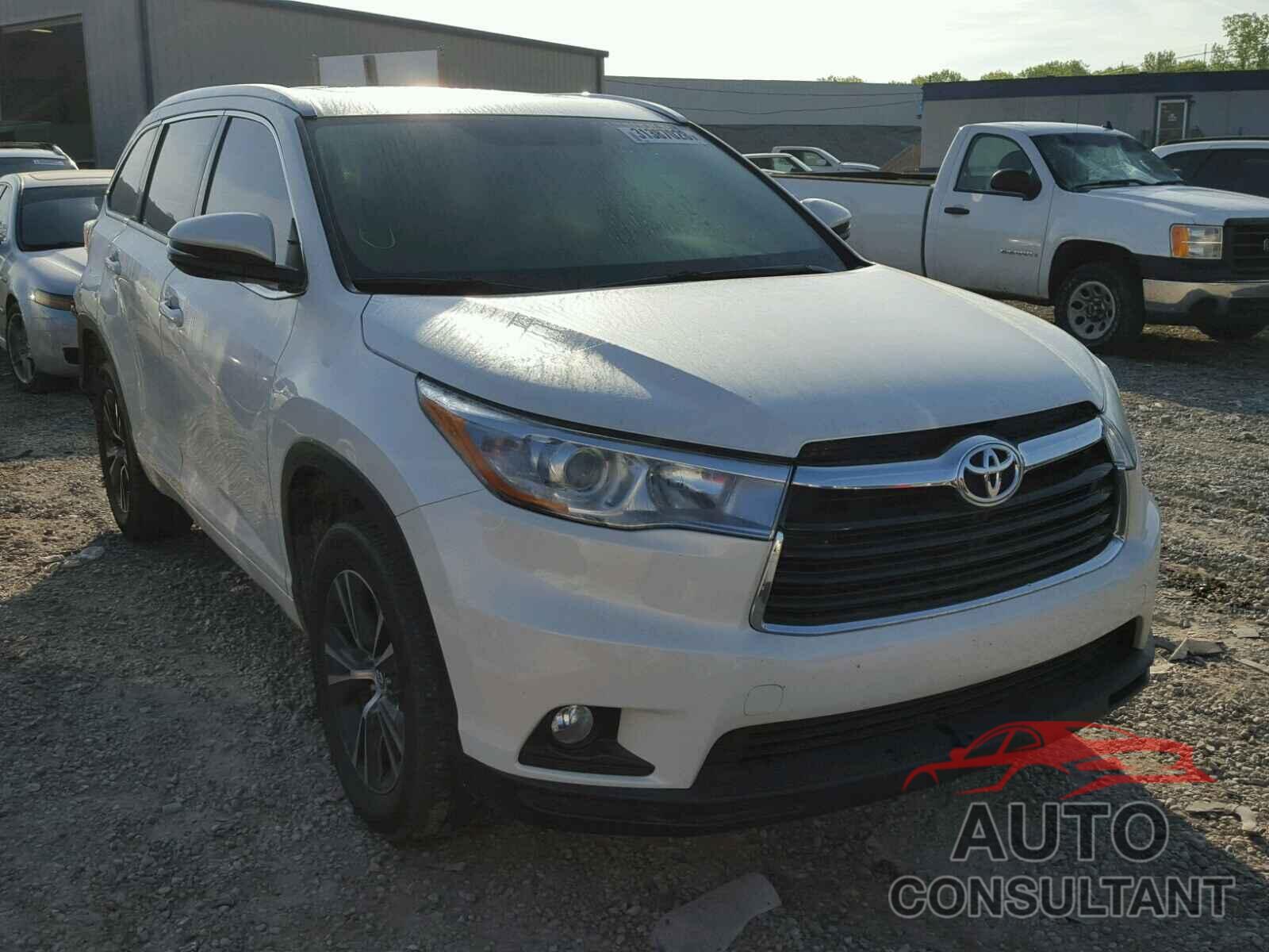 TOYOTA HIGHLANDER 2016 - 5TDKKRFH7GS126903